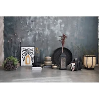 Hello Honey® 12" Paulownia Wood Dessert Pedestal Tray