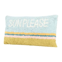 Hello Honey® Sun Please Cotton Striped Pillow
