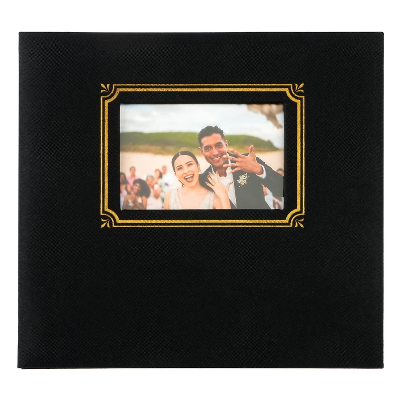 12" x 12" Black Linen Scrapbook Album by Recollections™