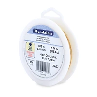 Beadalon® Gauge Gold Round German Style Wire