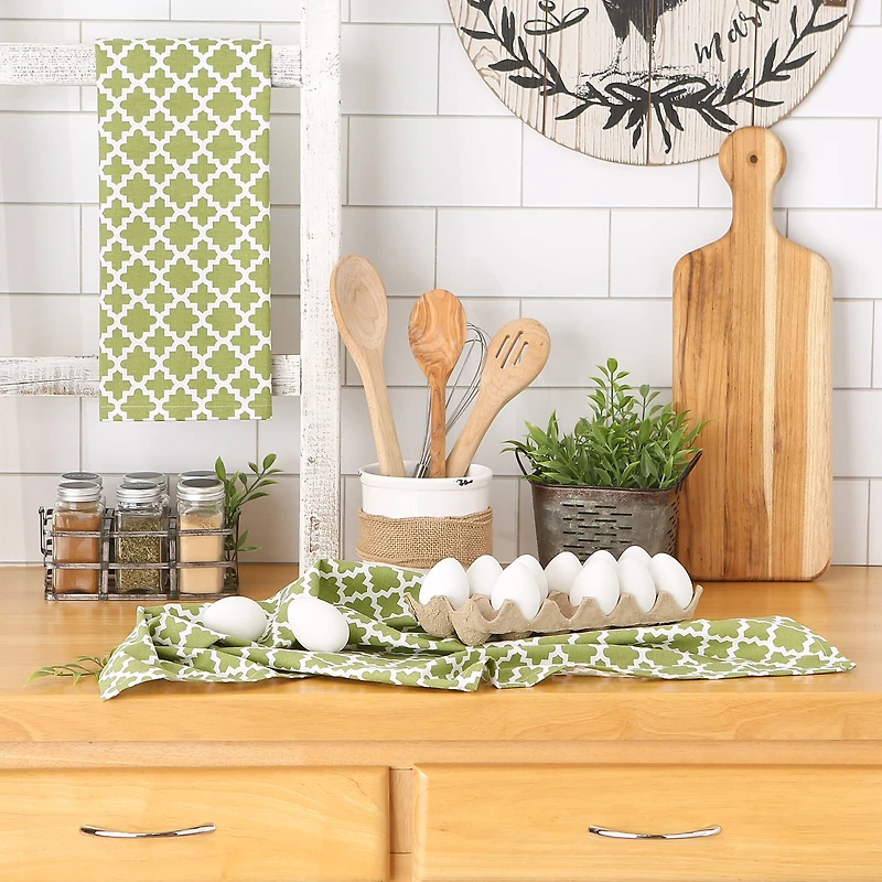 DII® Lattice Dishtowels