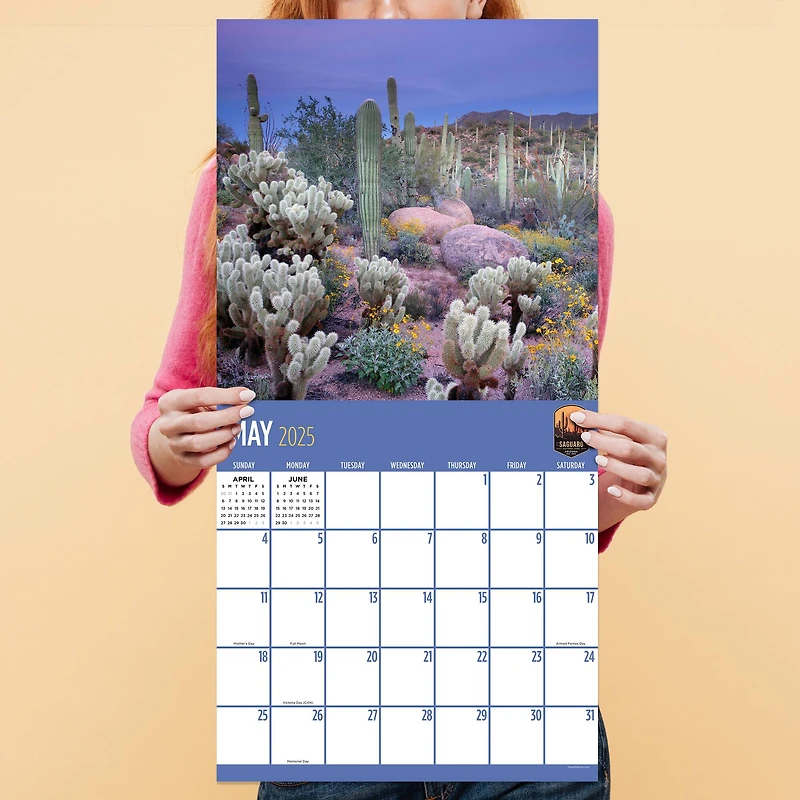 TF Publishing 2025 National Parks Wall Calendar
