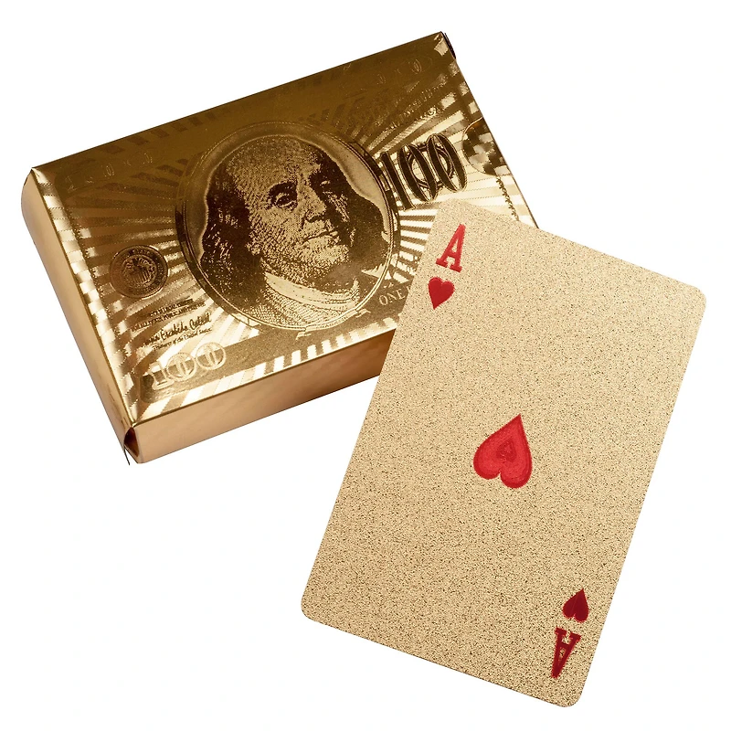 Toy Time 24k Gold Playing Cards