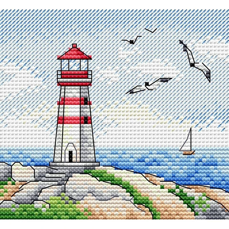 MP Studia Sea Expanses Counted Cross Stitch Kit