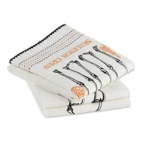 DII® Skeletons Printed Dishtowel Set