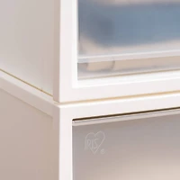 Iris® White Deep Box Chest Drawer, 3 Pack