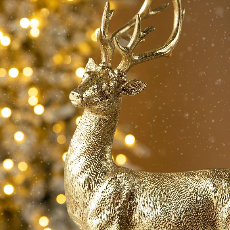 Glitzhome® 16.25" Standing Reindeer Table Décor