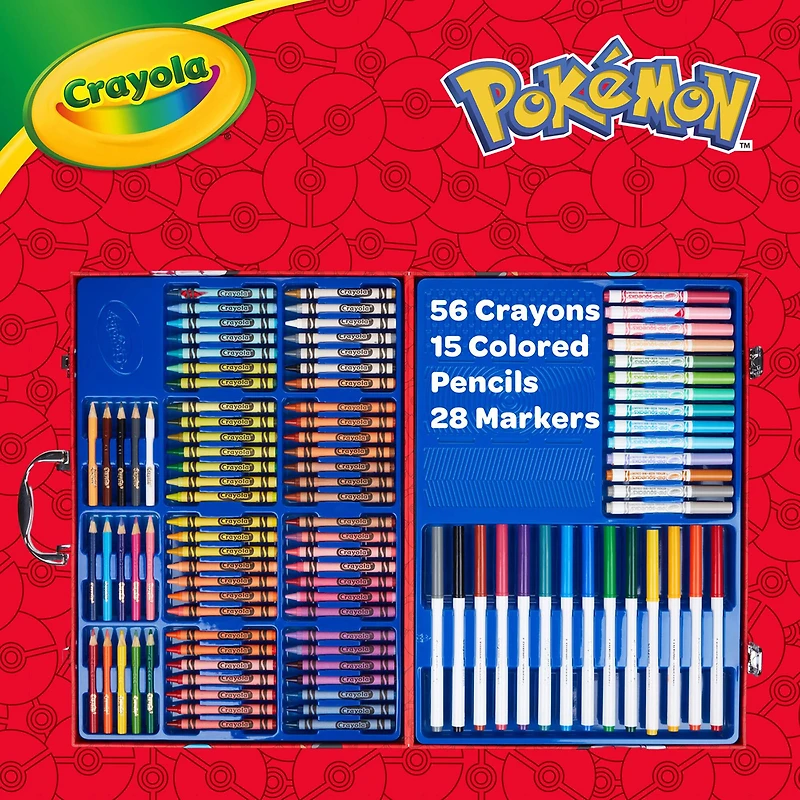 Crayola® 115-Piece Pokémon™ Imagination Art Set