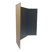 12 Pack: Corrugated Tri-Fold Display Board