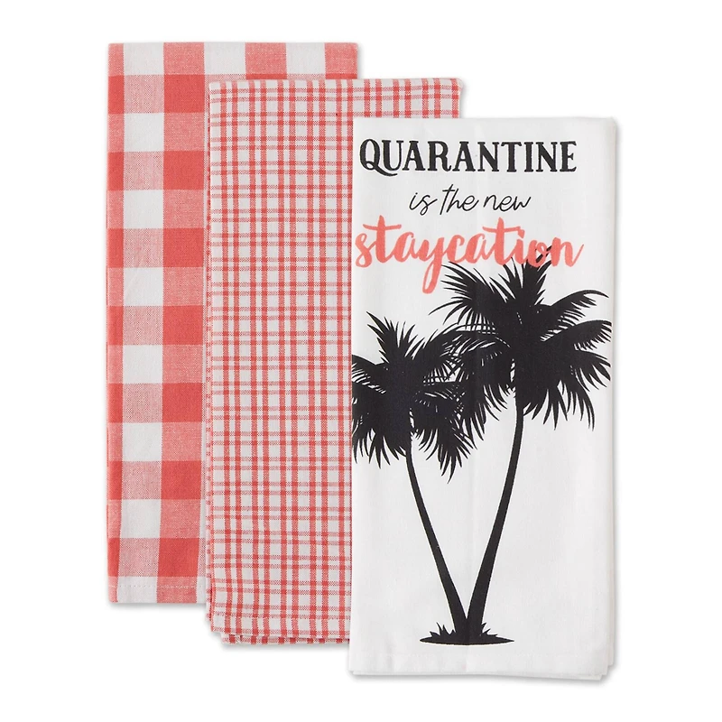 DII® Quarantine Is The New Staycation Dishtowel Set