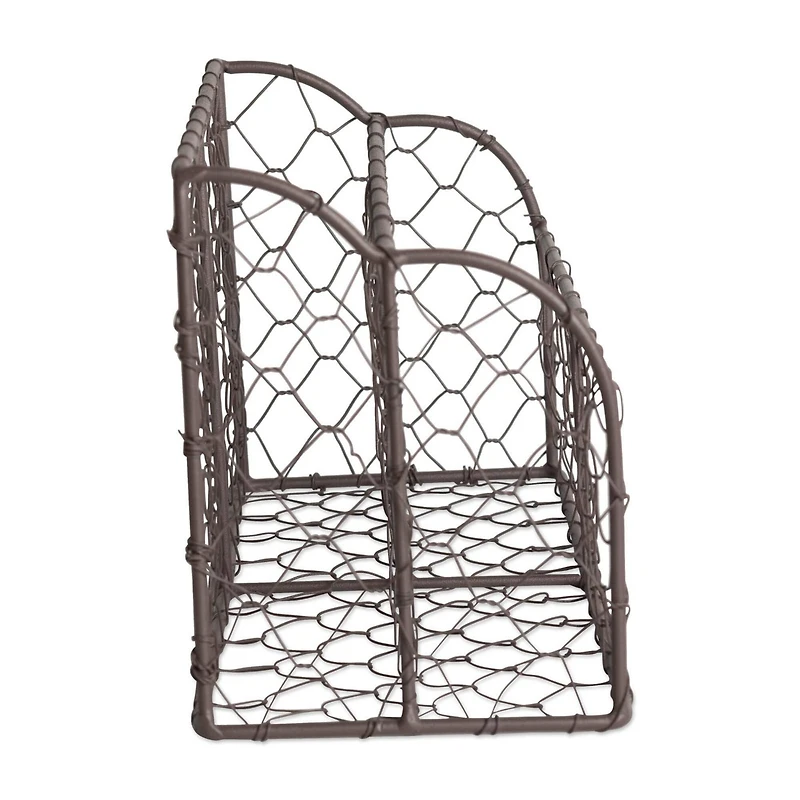 DII® Chicken Wire Desktop Letter Holder