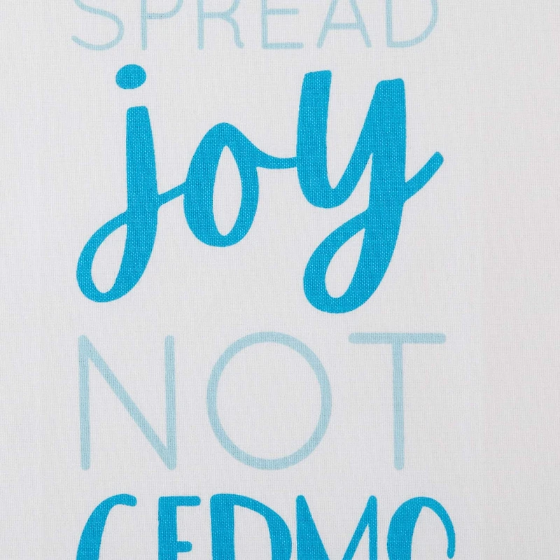 DII® Blue Spread Joy Not Germs Dish Towels, 3ct.