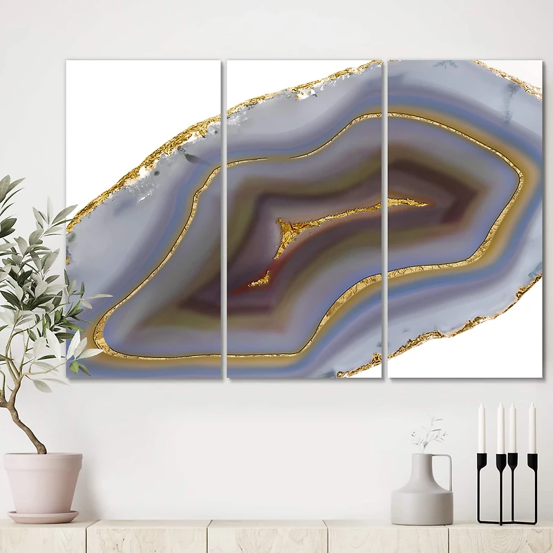 Designart - Golden Core Agate