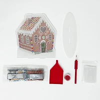 8" x 7.75" Gingerbread Diamond Art Table Topper Kit by Make Market®