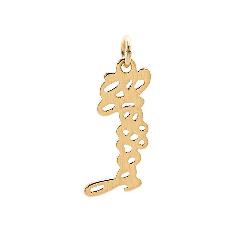 Charmalong™ 14K Gold Plated Plated Blessed Charm by Bead Landing™