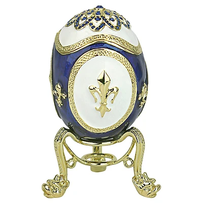 Darya Peterhof Palace Romanov-Style Collectible Enameled Egg
