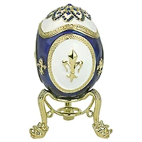 Darya Peterhof Palace Romanov-Style Collectible Enameled Egg