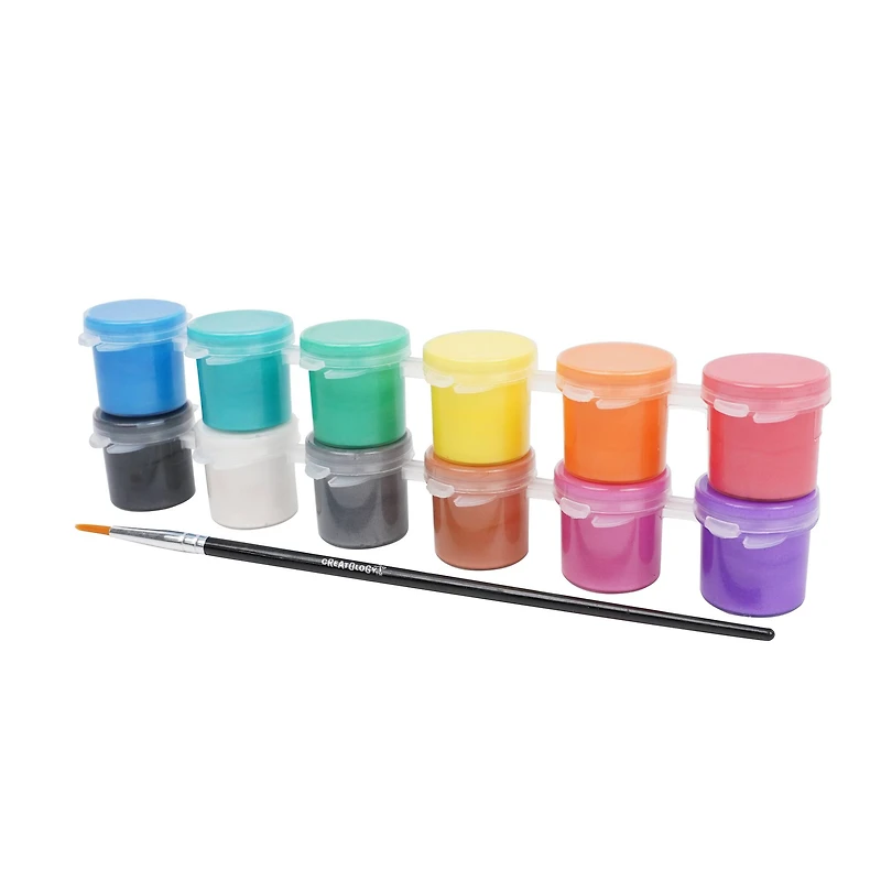 Metallic Washable Paint Pots, 12ct. by Creatology™