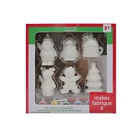 Traditional 3D Ceramic Ornament Kit by Creatology™