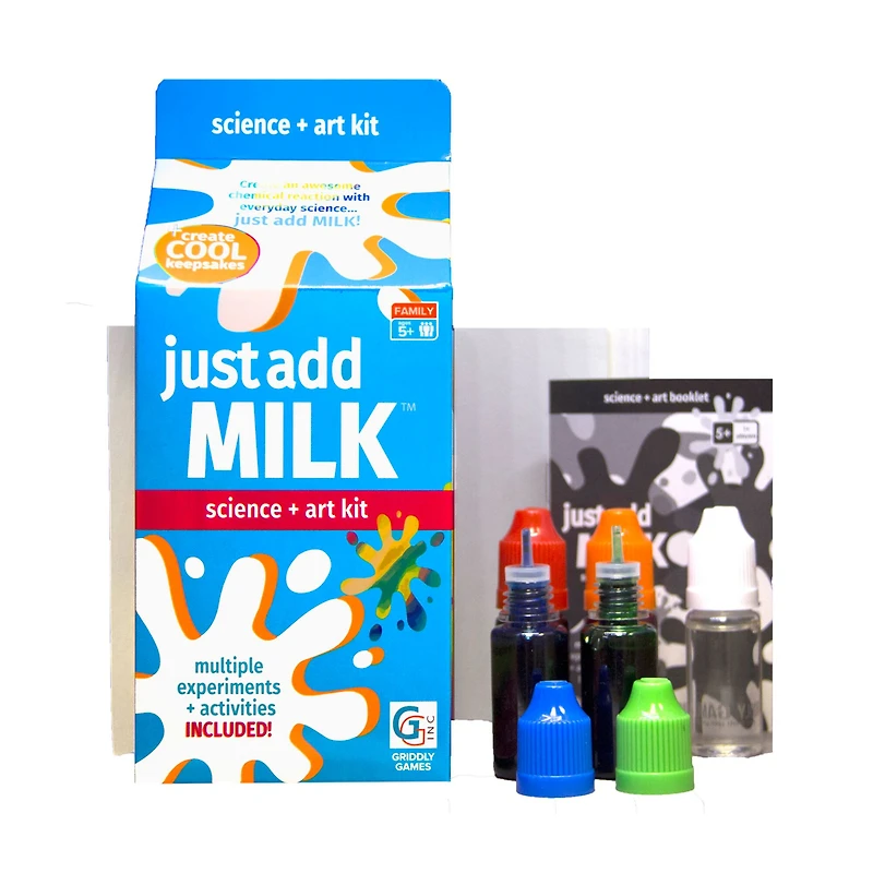 Griddly Games Just Add Milk™ Science + Art Kit