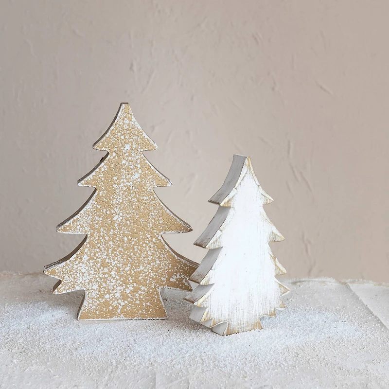 Hello Honey® 9.5" Distressed White Christmas Tree