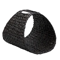 Household Essentials 15.5" Oval Hyacinth Magazine Rack