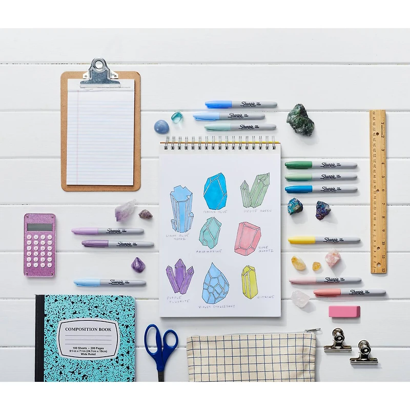 Mystic Gems Sharpie® Fine Point Permanent Markers, 12ct.