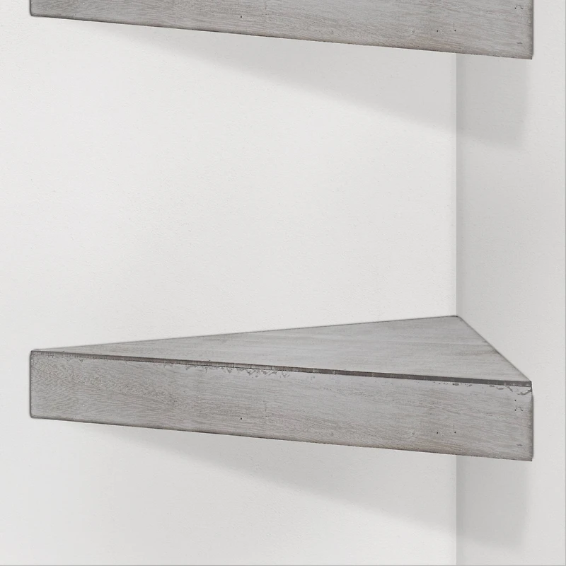 Floating Corner Shelves Set