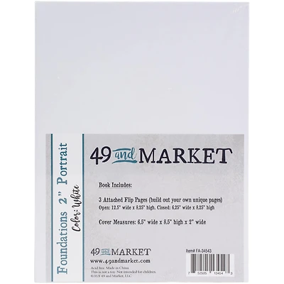 49 And Market Foundations 2" Portrait Album 