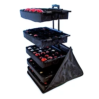 5-Tray Telescopic Christmas Ornament Storage Bag