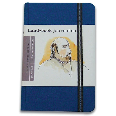 Global Art Travelogue Ultramarine Blue Drawing Journal