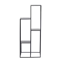 Black Iron Modern Plantstand, 40" x 16" x 16"
