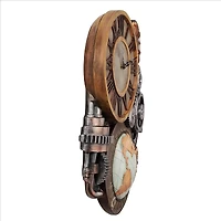 Design Toscano 25" Gears of Time Sculptural Wall Clock