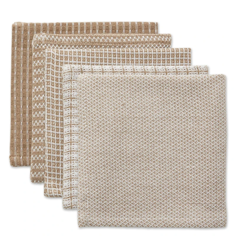 DII® Stone Mixed Pattern Dishcloths, 5ct.