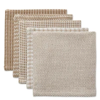 DII® Stone Mixed Pattern Dishcloths, 5ct.