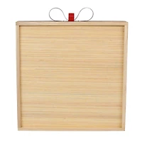 13.5" Natural Wood Present Tabletop Cubby by Ashland®