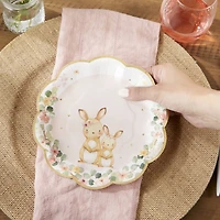 Kate Aspen® 7'' Pink Woodland Baby Premium Paper Plates, 16ct.