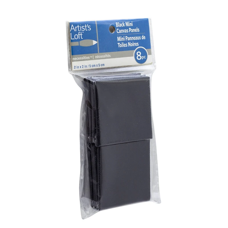 8 Pack 2" x 2" Mini Canvas Panels by Artist's Loft™ Necessities