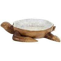 Design Toscano On the Ocean's Beach Sea Turtle Bowl