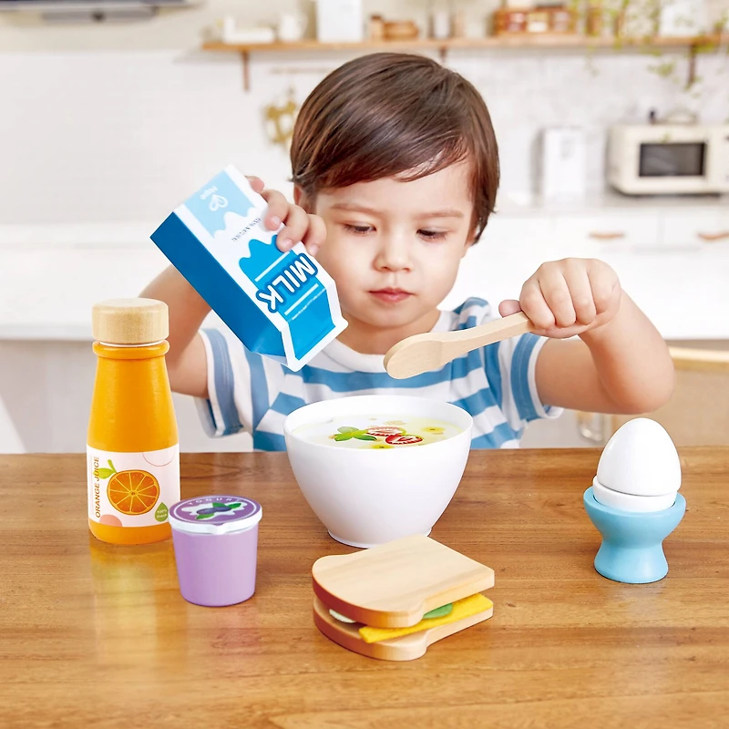 Hape Delicious Breakfast Kitchen Food Playset