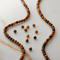 Tiger's Eye Faceted Round Beads, 2mm by Bead Landing™