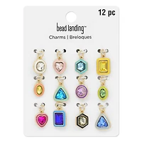 Enamel Gems Charm Mix by Bead Landing™
