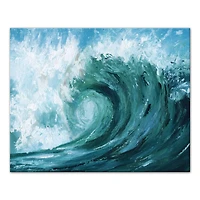 Tidal Wave 20" x 16" Canvas Wall Art