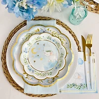 Kate Aspen® 9" Blue Elephant Baby Shower Premium Paper Plates, 16ct.