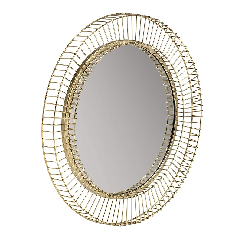 Habitat Argus 24" Golden Sunbeam Wall Mirror