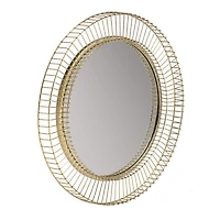 Habitat Argus 24" Golden Sunbeam Wall Mirror