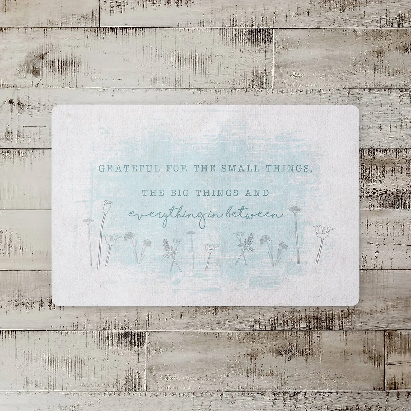 Small Things Flowers Floor Mat