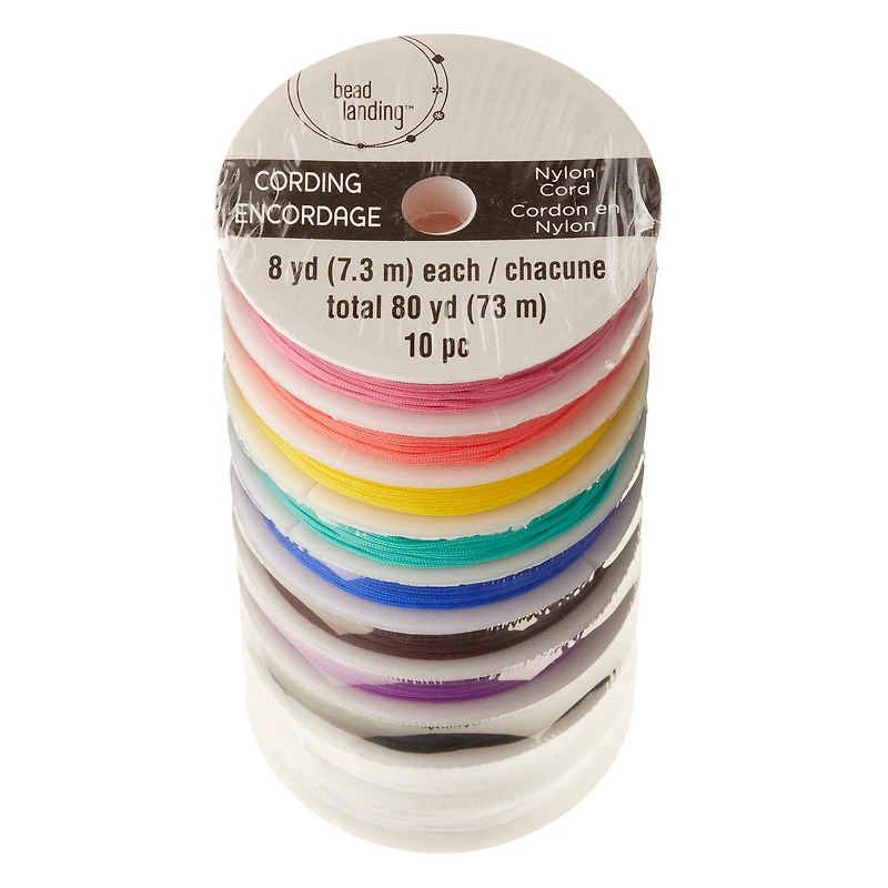 Bead Landing™ Nylon Cording Value Pack