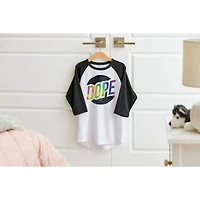 Cricut® Unisex Youth Raglan Sleeve T-Shirt Blank
