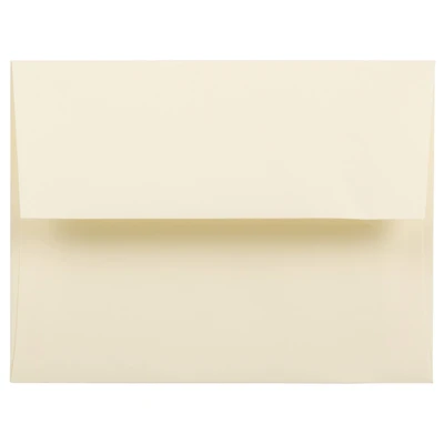 JAM Paper A2 Ivory Wove Strathmore Invitation Envelopes